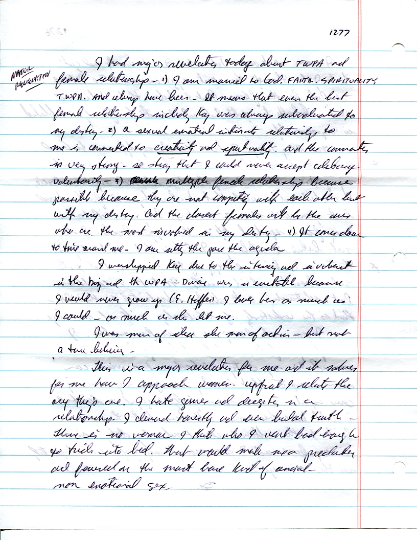 Dr John WorldPeace 2008 Prison Journal